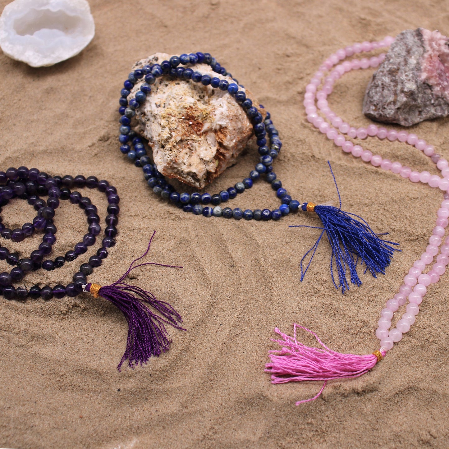 108 Bead Mala - Lapis Lazuli - Luna Panther