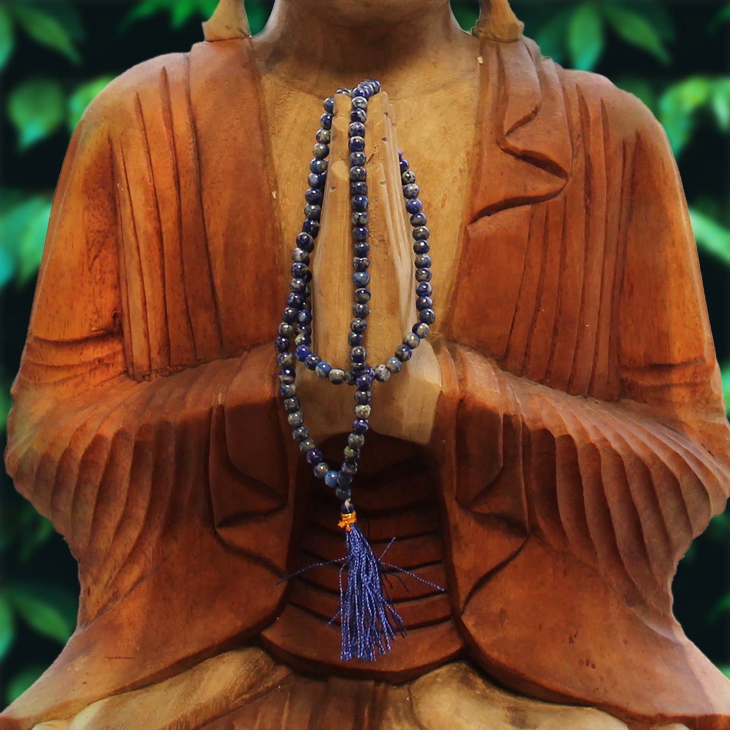 108 Bead Mala - Lapis Lazuli - Luna Panther