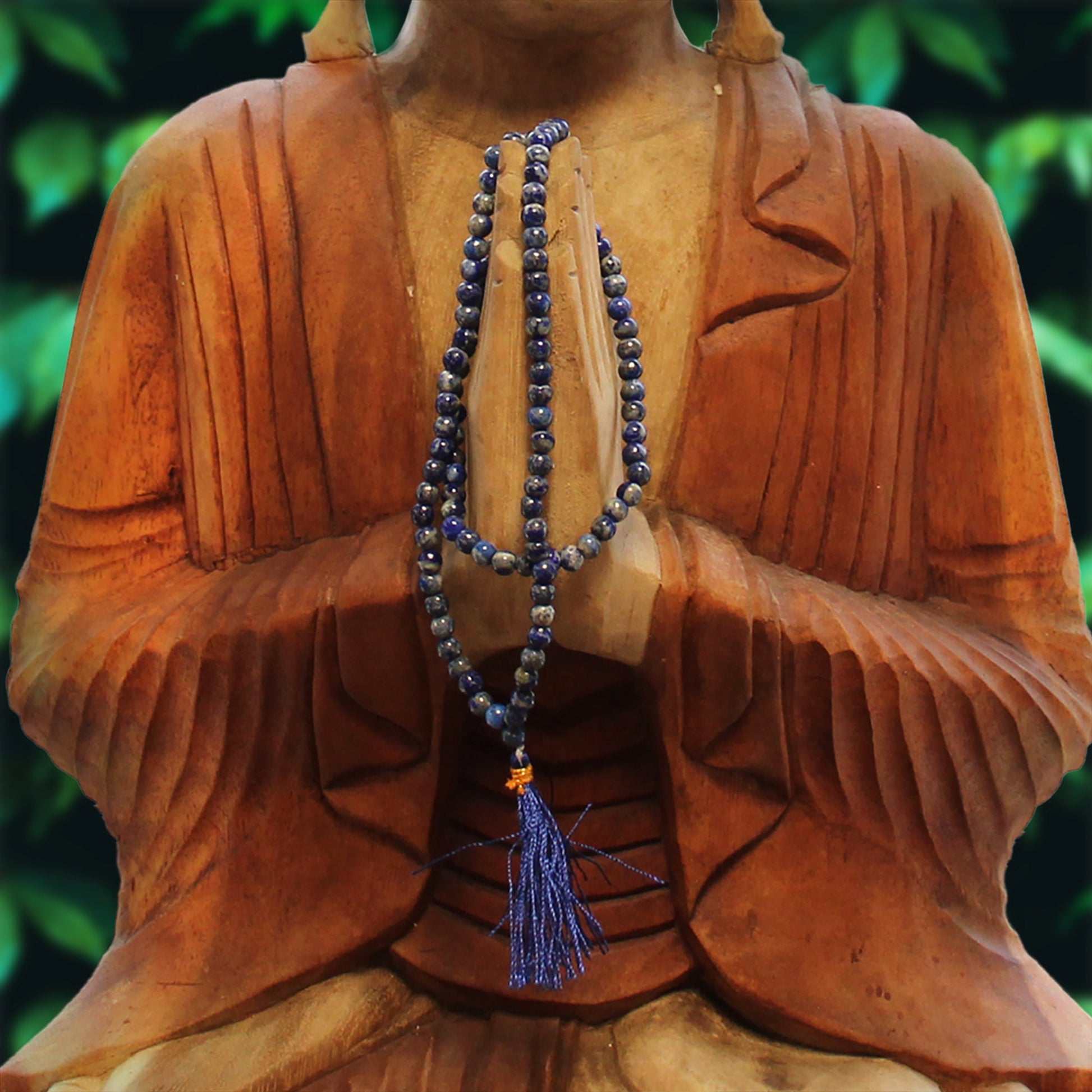 108 Bead Mala - Lapis Lazuli - Luna Panther