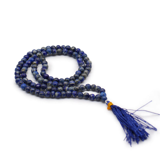 108 Bead Mala - Lapis Lazuli - Luna Panther