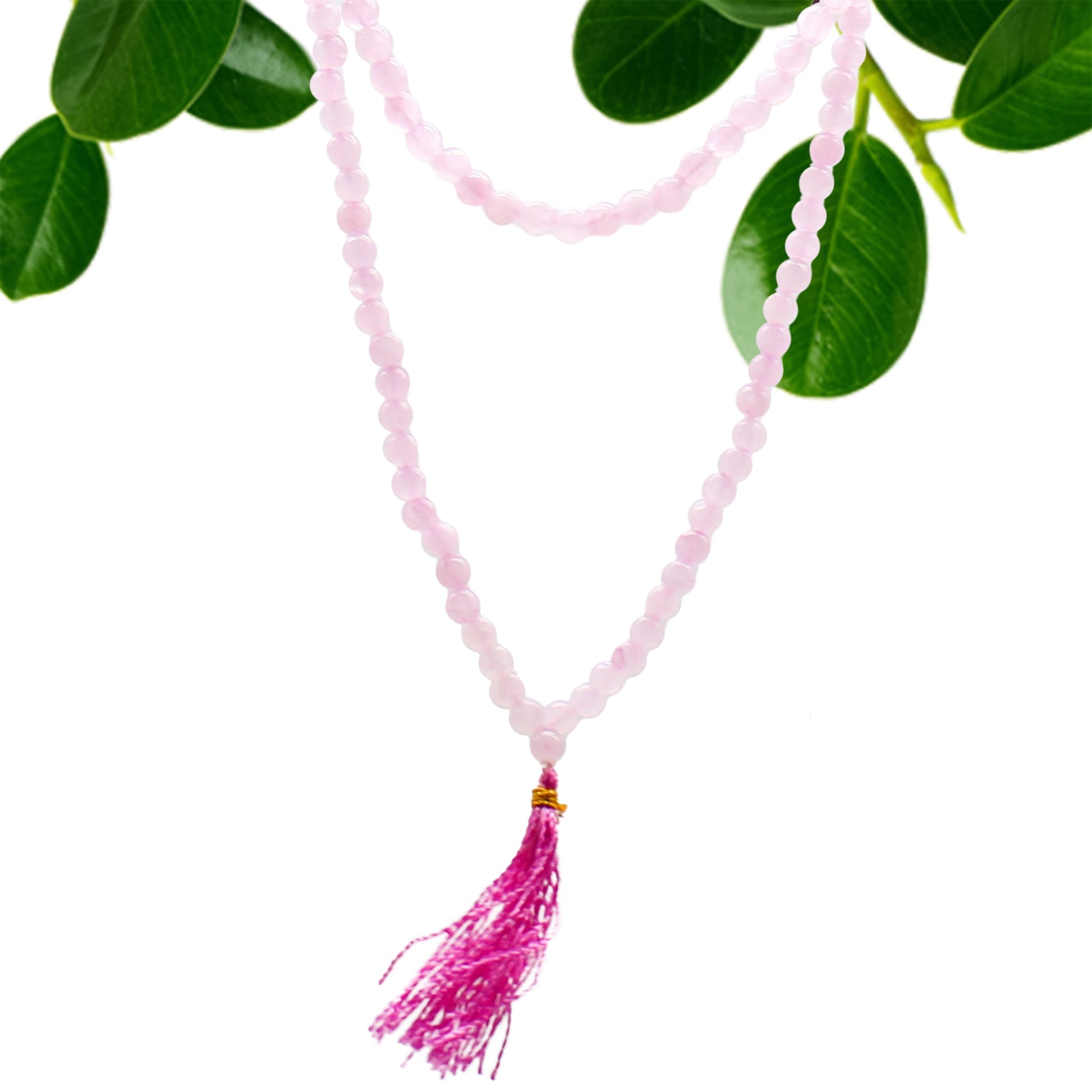 108 Bead Mala - Rose Quartz - Luna Panther