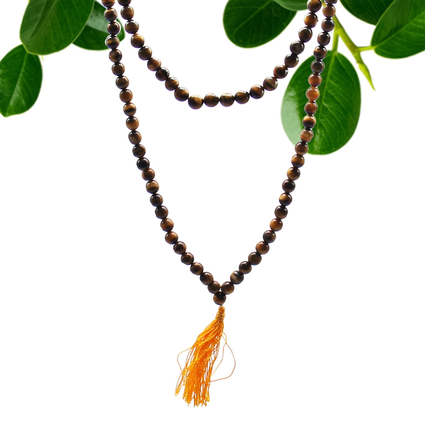 108 Bead Mala - Tiger Eye - Luna Panther