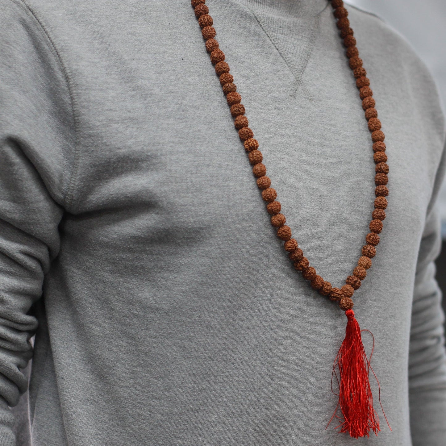108 Rudraksha Mala - Brown - Luna Panther
