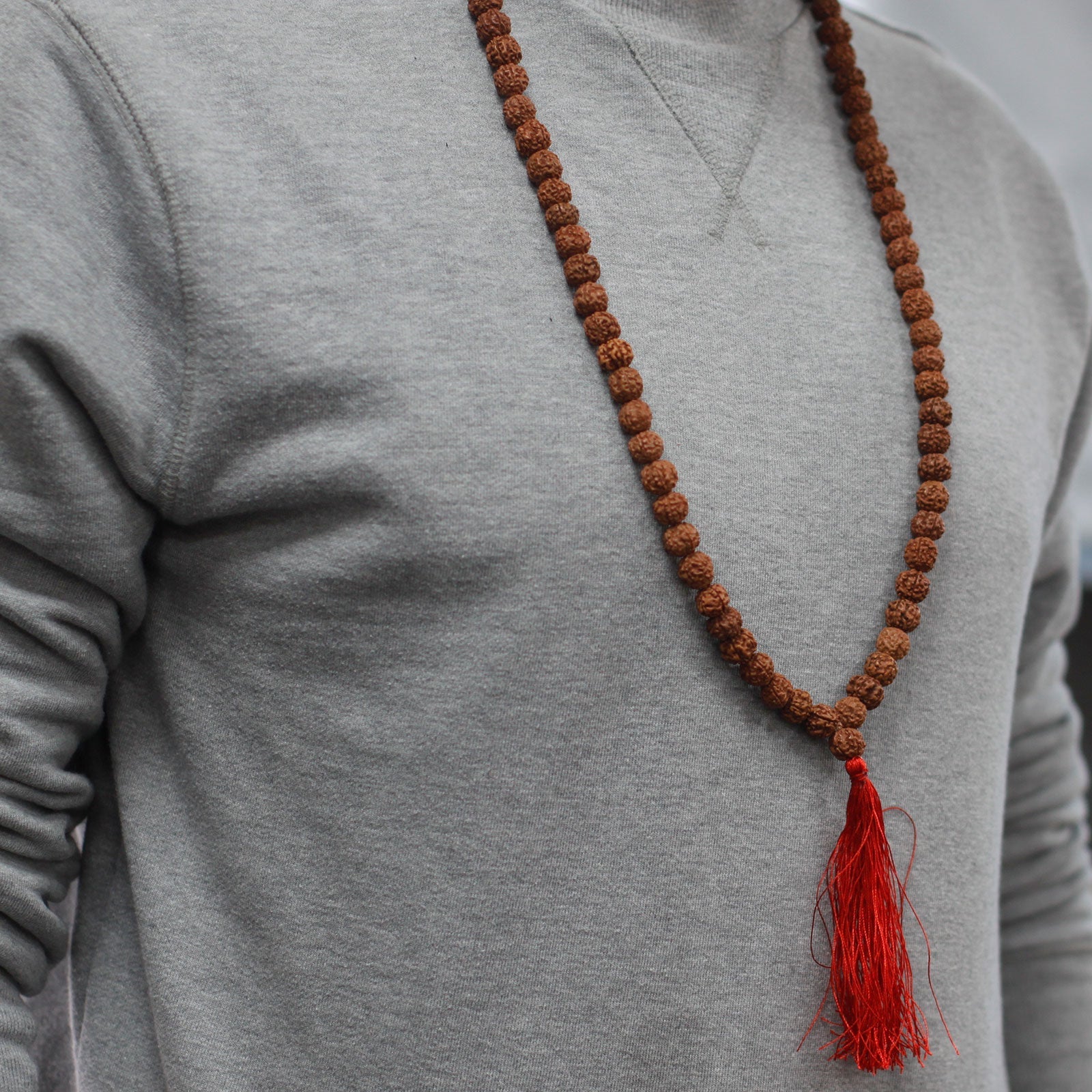 108 Rudraksha Mala - Brown - Luna Panther