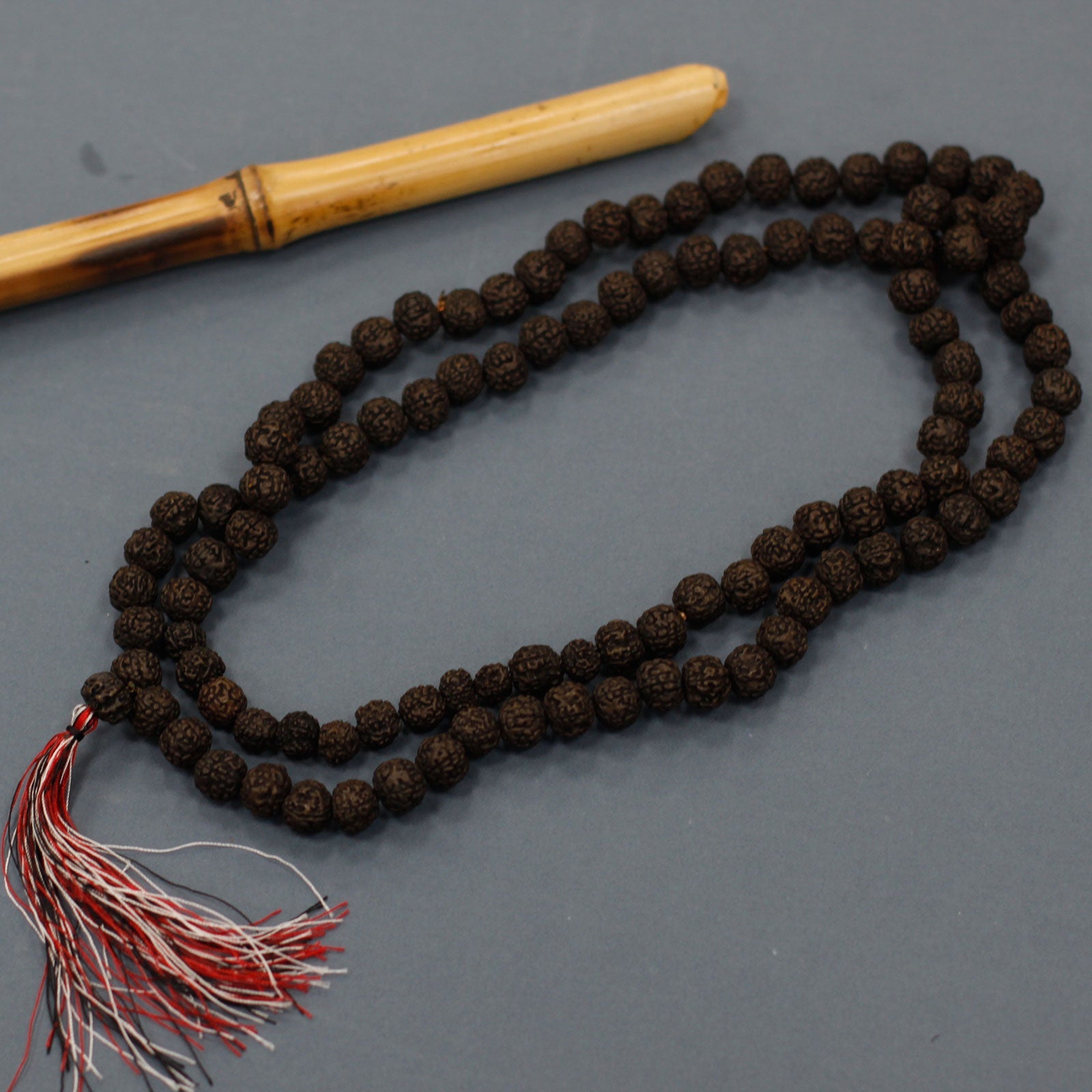 108 Rudraksha Mala - Dark - Luna Panther