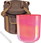 MEINL Sonic Energy Essence Crystal Singing Bowl 7.5" - G3/Throat Chakra/440 Hz - Lotus Pink detail view 10 at Luna Panther