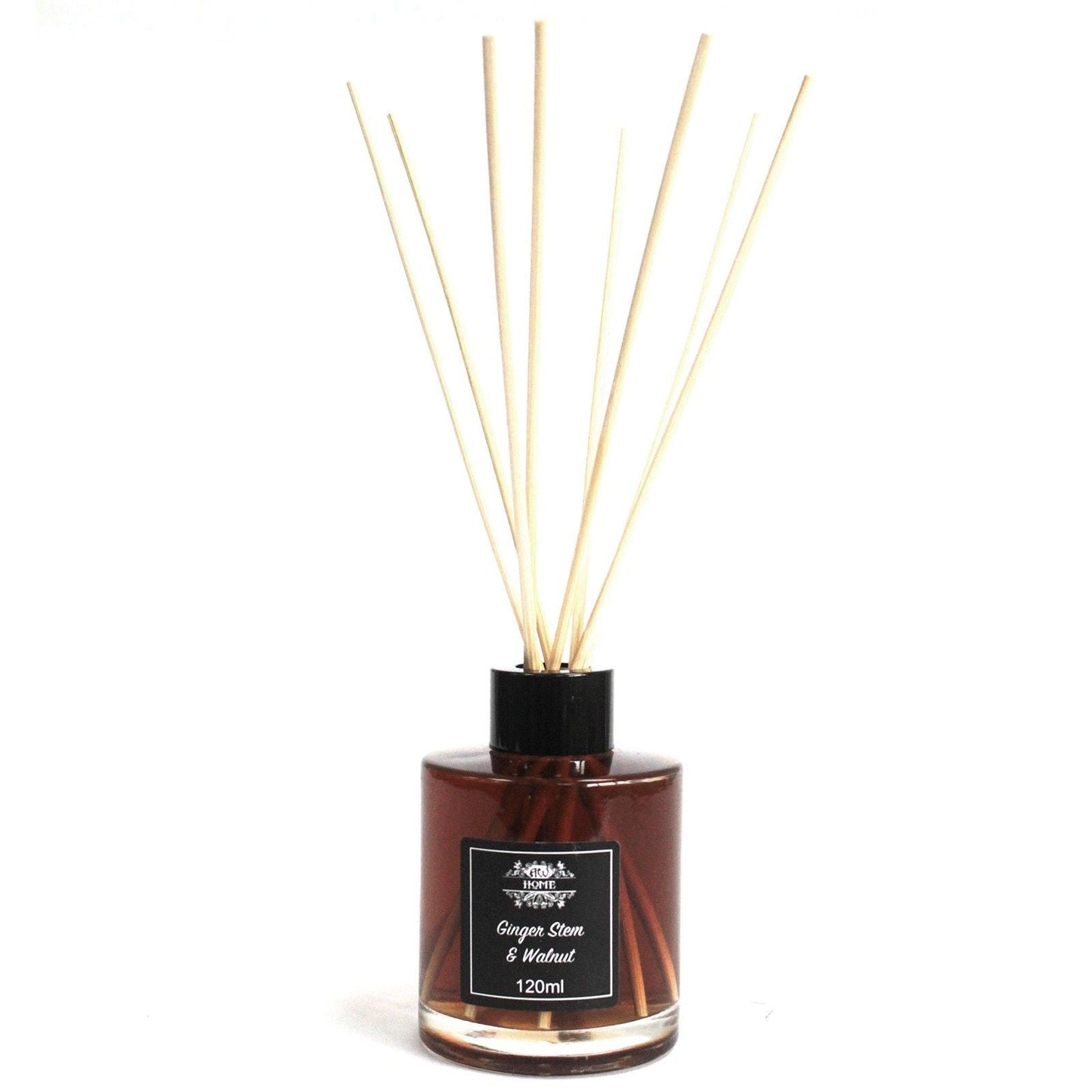 120ml Reed Diffuser - Ginger Stem & Walnut - Luna Panther