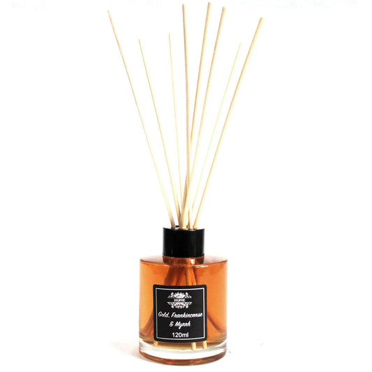 120ml Reed Diffuser - Gold, Frankincense & Myrrh - Luna Panther alternate view