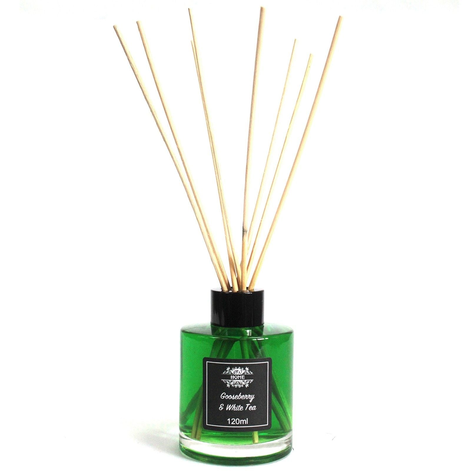 120ml Reed Diffuser - Gooseberry & White Tea - Luna Panther