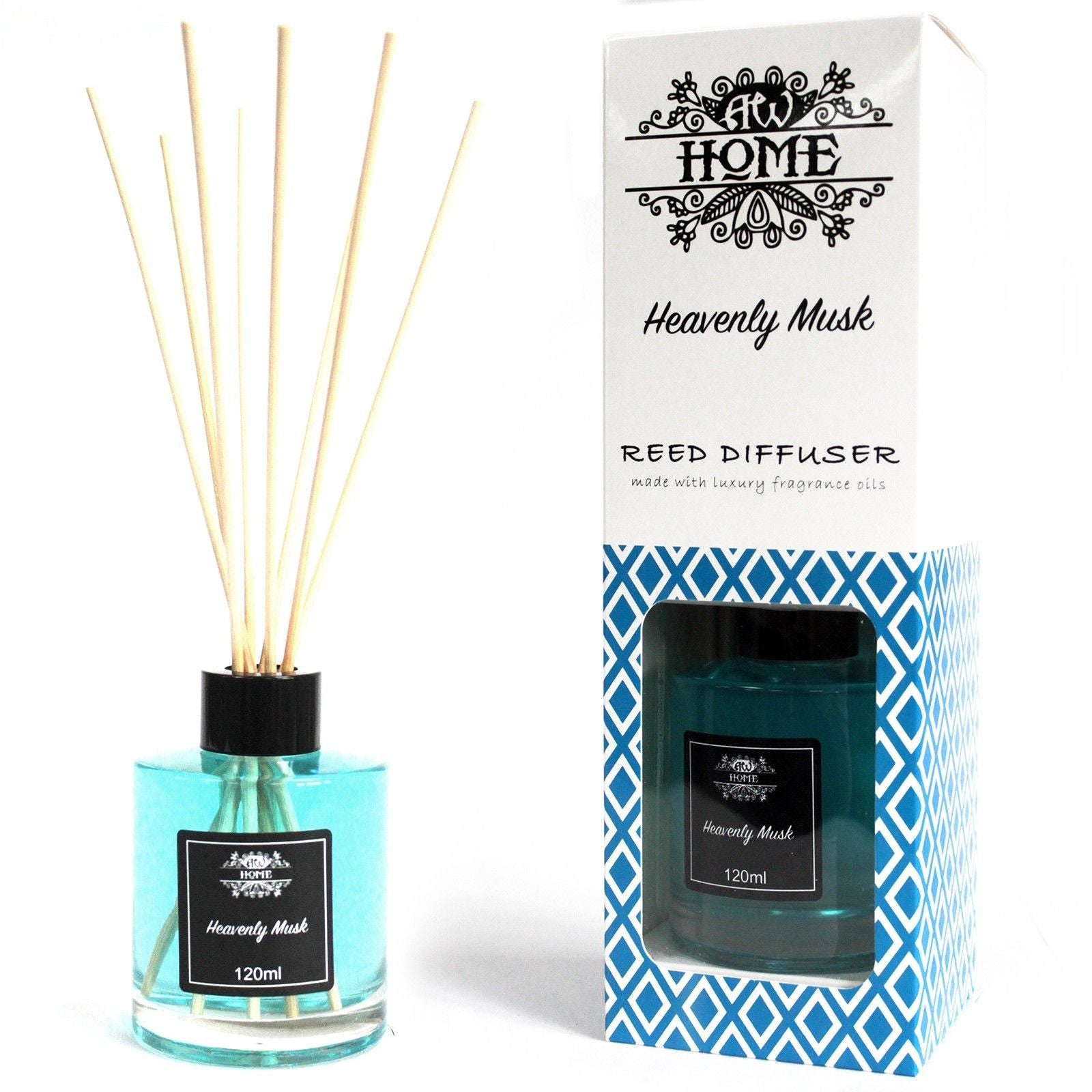 120ml Reed Diffuser - Heavenly Musk - Luna Panther