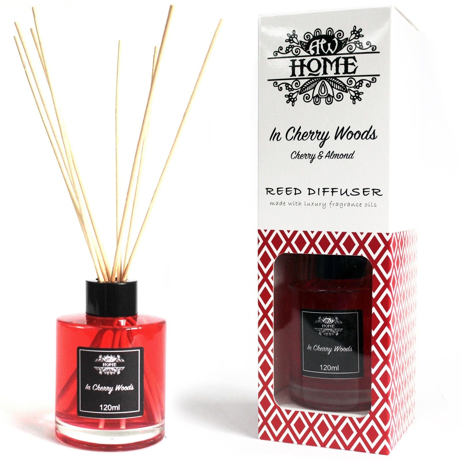 120ml Reed Diffuser - In Cherry Woods - Luna Panther