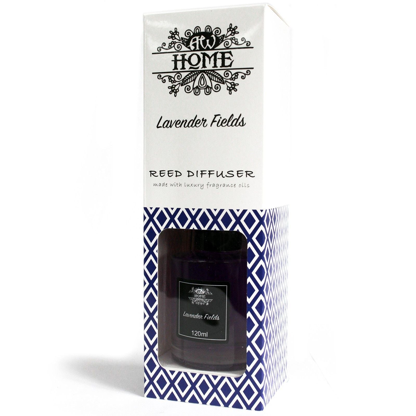 120ml Reed Diffuser - Lavender Fields - Luna Panther