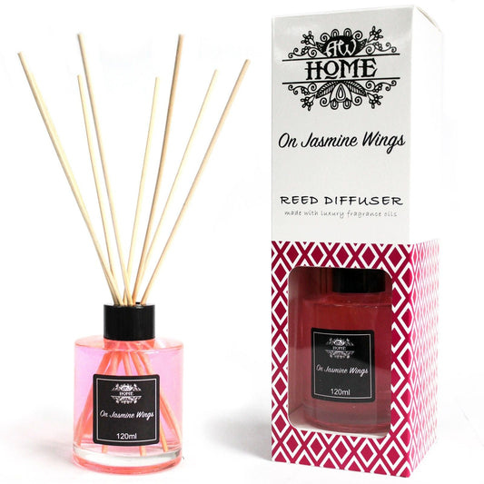 120ml Reed Diffuser - On Jasmine Wings - Luna Panther