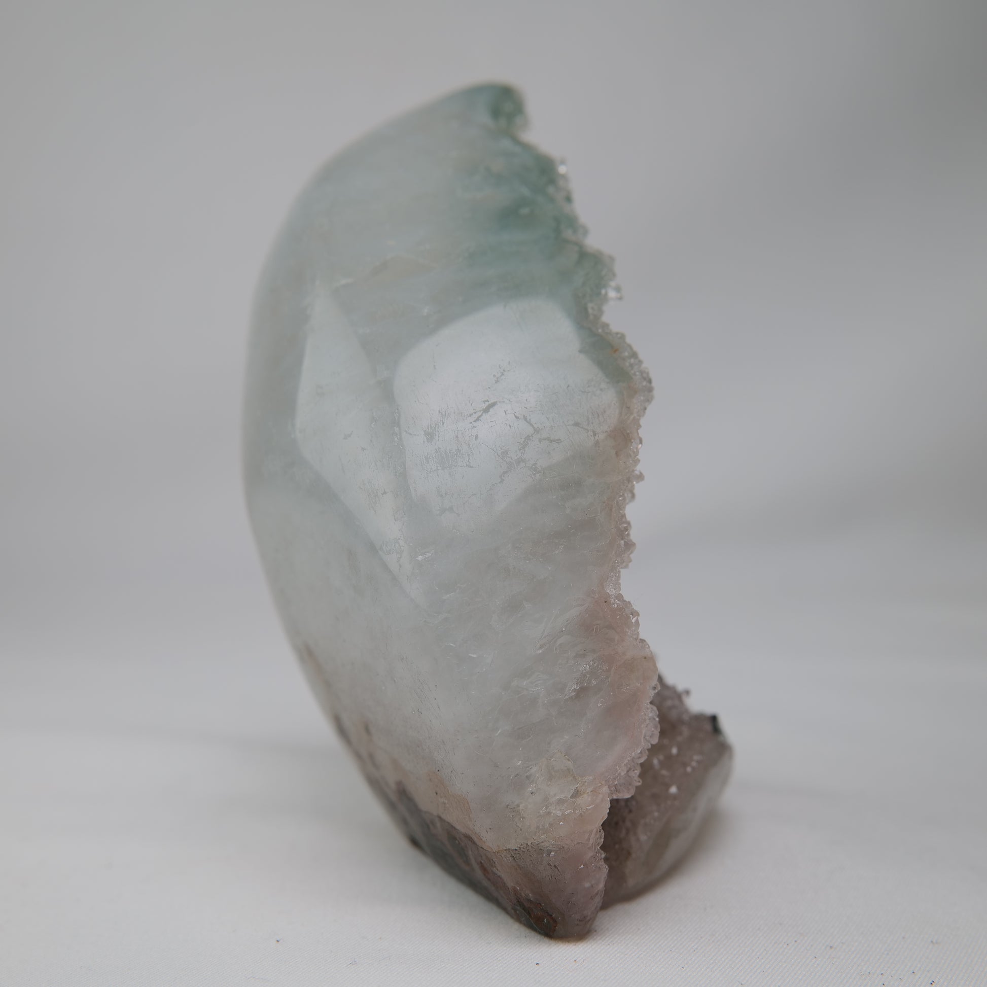 Rainbow Amethyst Druzy 446g, view 3