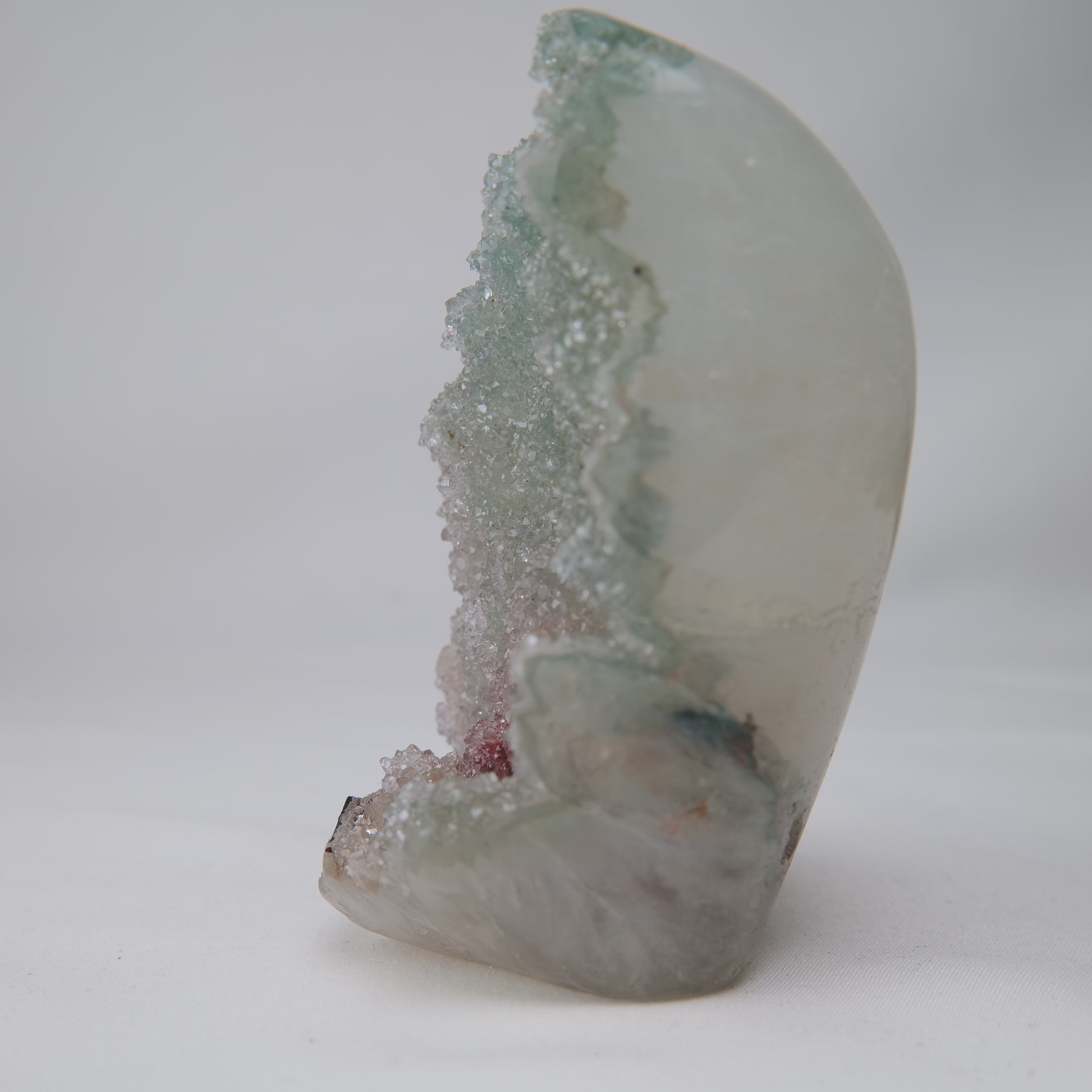 Rainbow Amethyst Druzy 446g, view 5