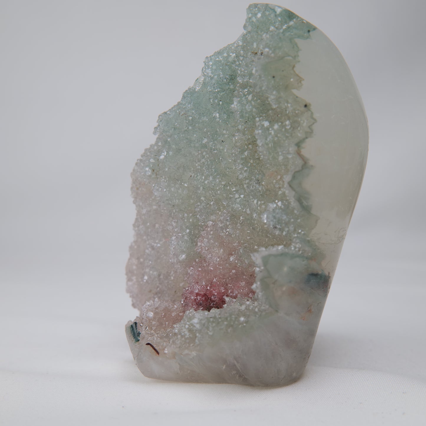 Rainbow Amethyst Druzy 446g, view 6