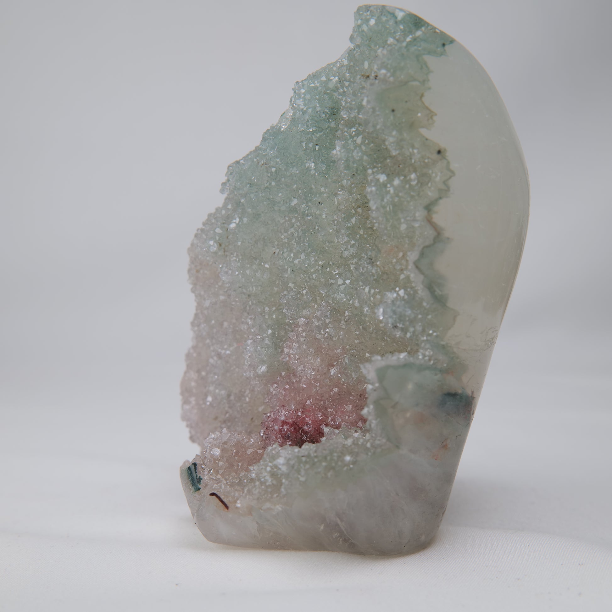 Rainbow Amethyst Druzy 446g, view 6
