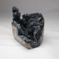 Sugar Amethyst Druzy Geode 235g, view 3