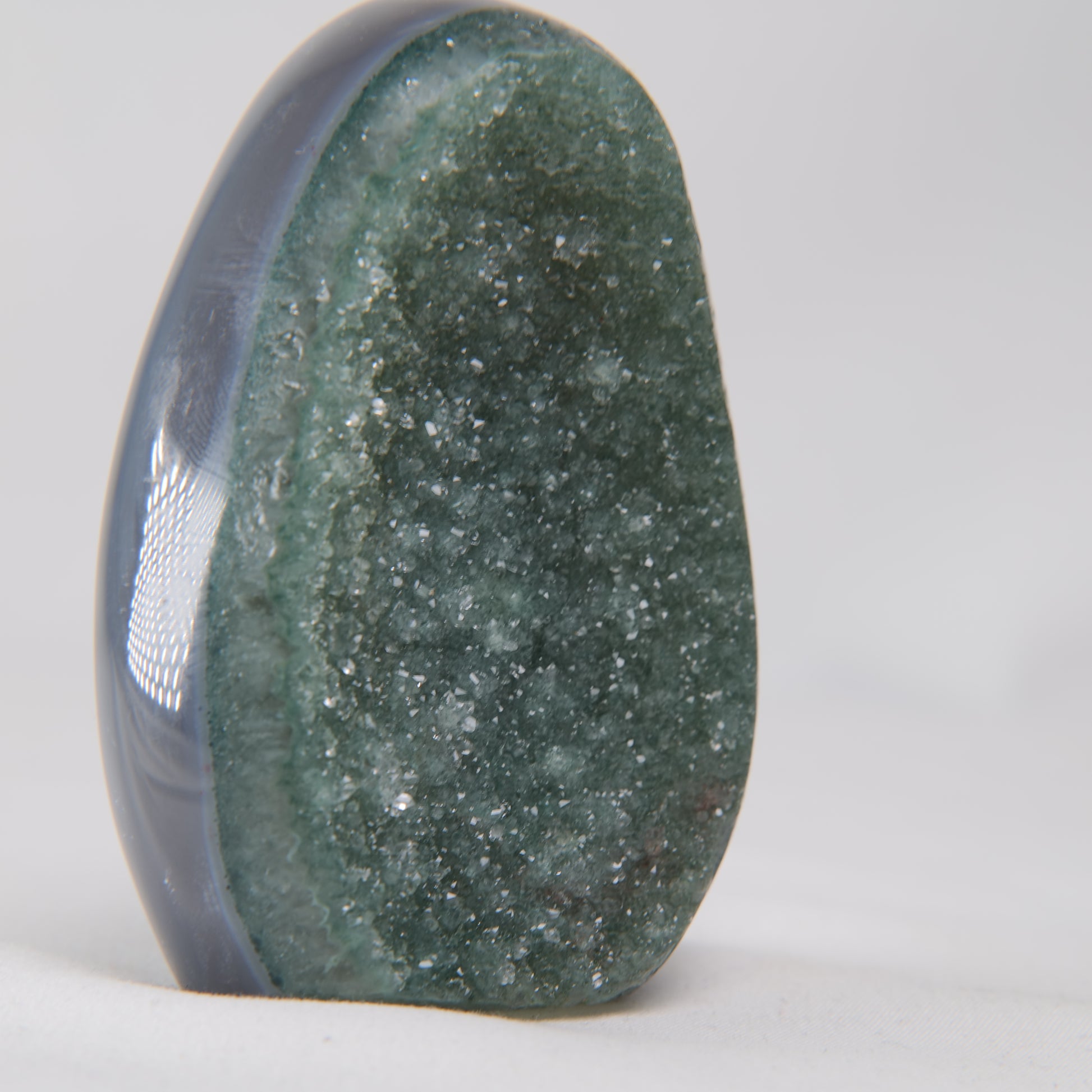 Rainbow Amethyst Druzy 223g, view 3