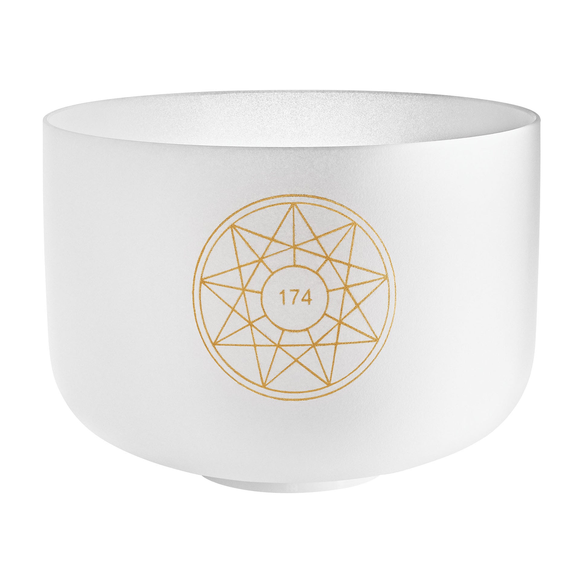MEINL Sonic Energy Solfeggio Crystal Singing Bowl 12" - F3/174 Hz at Luna Panther