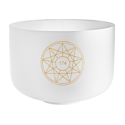 MEINL Sonic Energy Solfeggio Crystal Singing Bowl 12" - F3/174 Hz at Luna Panther