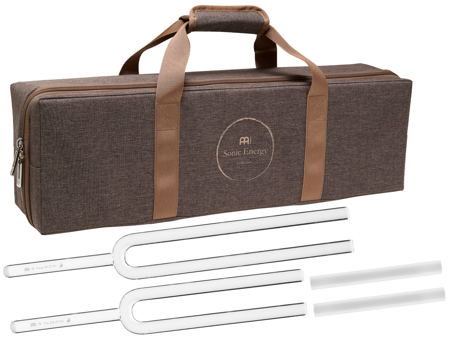 MEINL Sonic Energy 2-piece TCM Crystal Tuning Fork Yin & Yang Set detail view 9 at Luna Panther