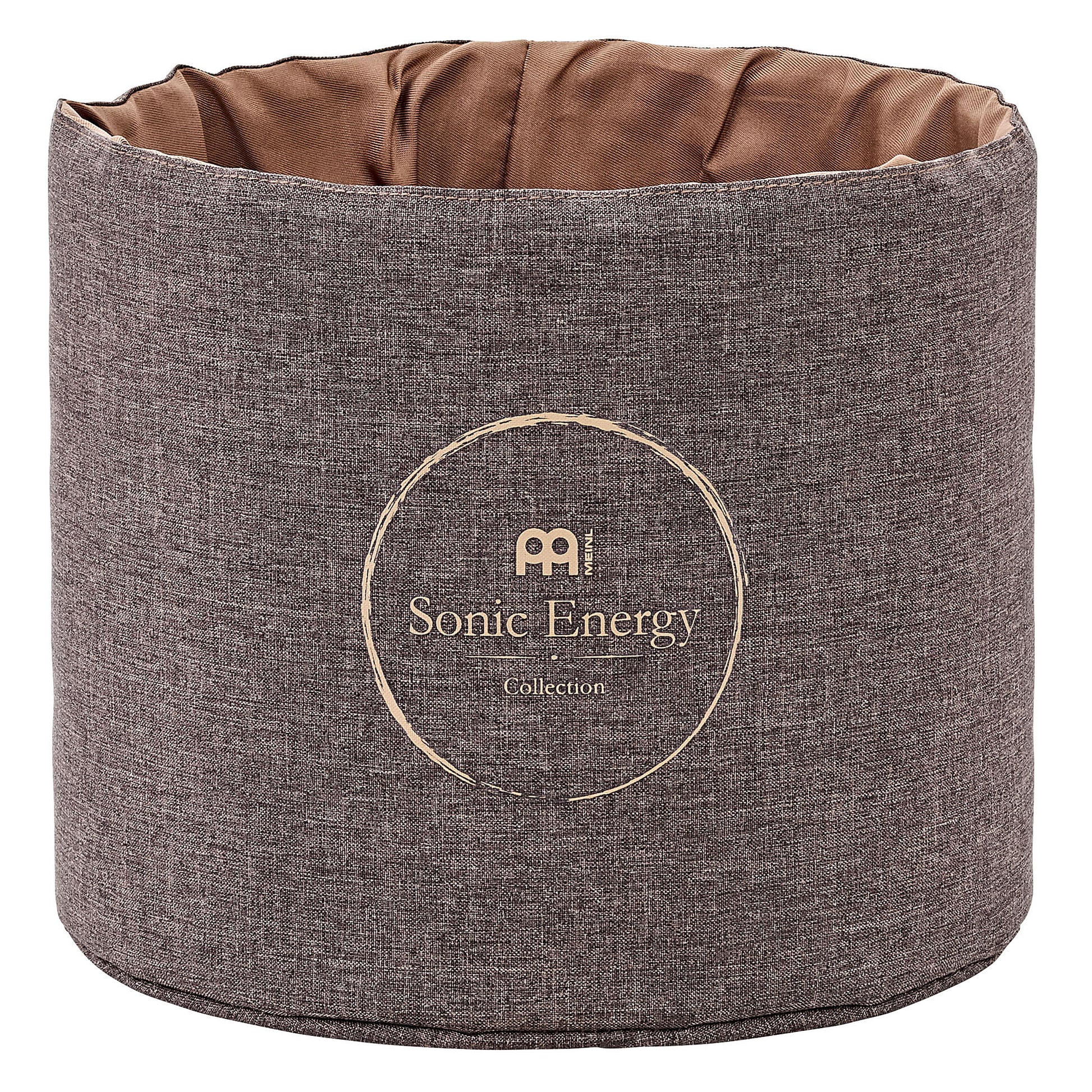 MEINL Sonic Energy 9" Crystal Singing Bowl Sleeve - Brown at Luna Panther