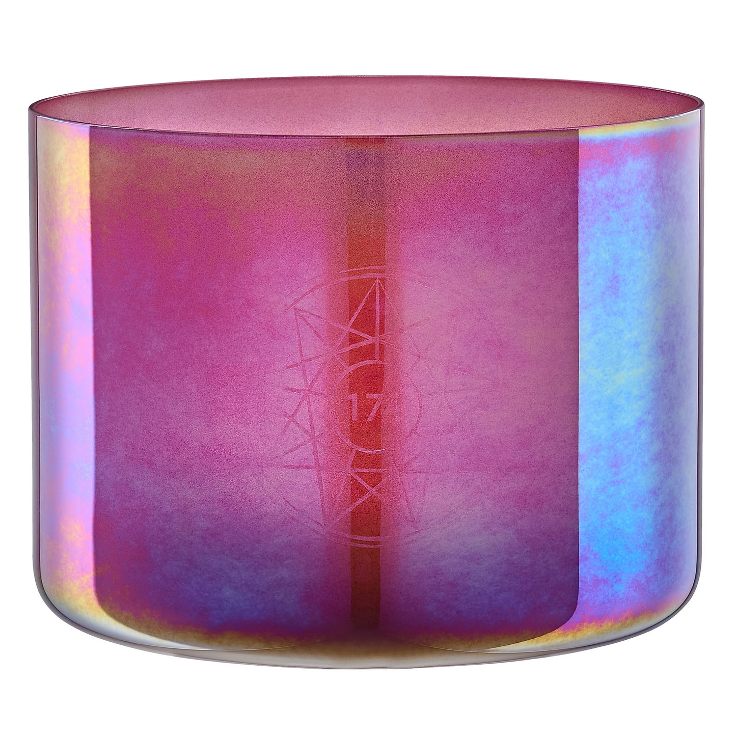 MEINL Sonic Energy 8" Essence Solfeggio Crystal Singing Bowl 174 Hz, Brandy Rose at Luna Panther