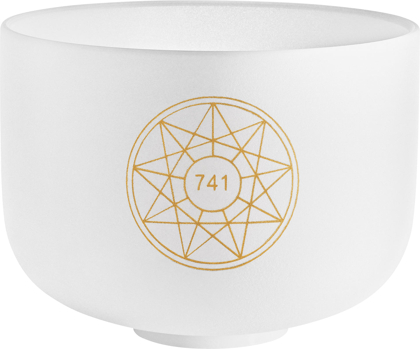 MEINL Sonic Energy Solfeggio Crystal Singing Bowl 10" - F#4/Sol/741 Hz at Luna Panther