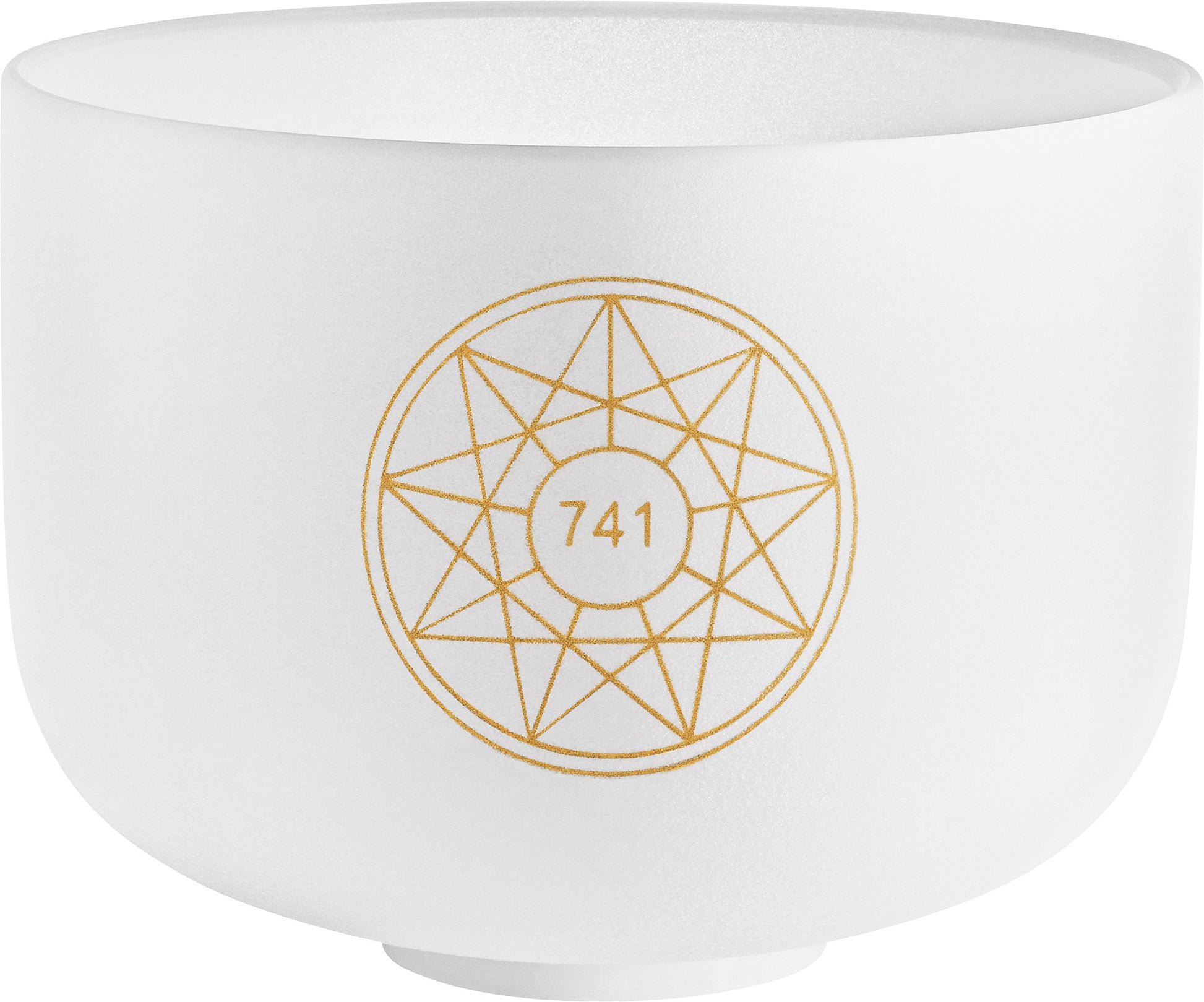 MEINL Sonic Energy Solfeggio Crystal Singing Bowl 10" - F#4/Sol/741 Hz at Luna Panther