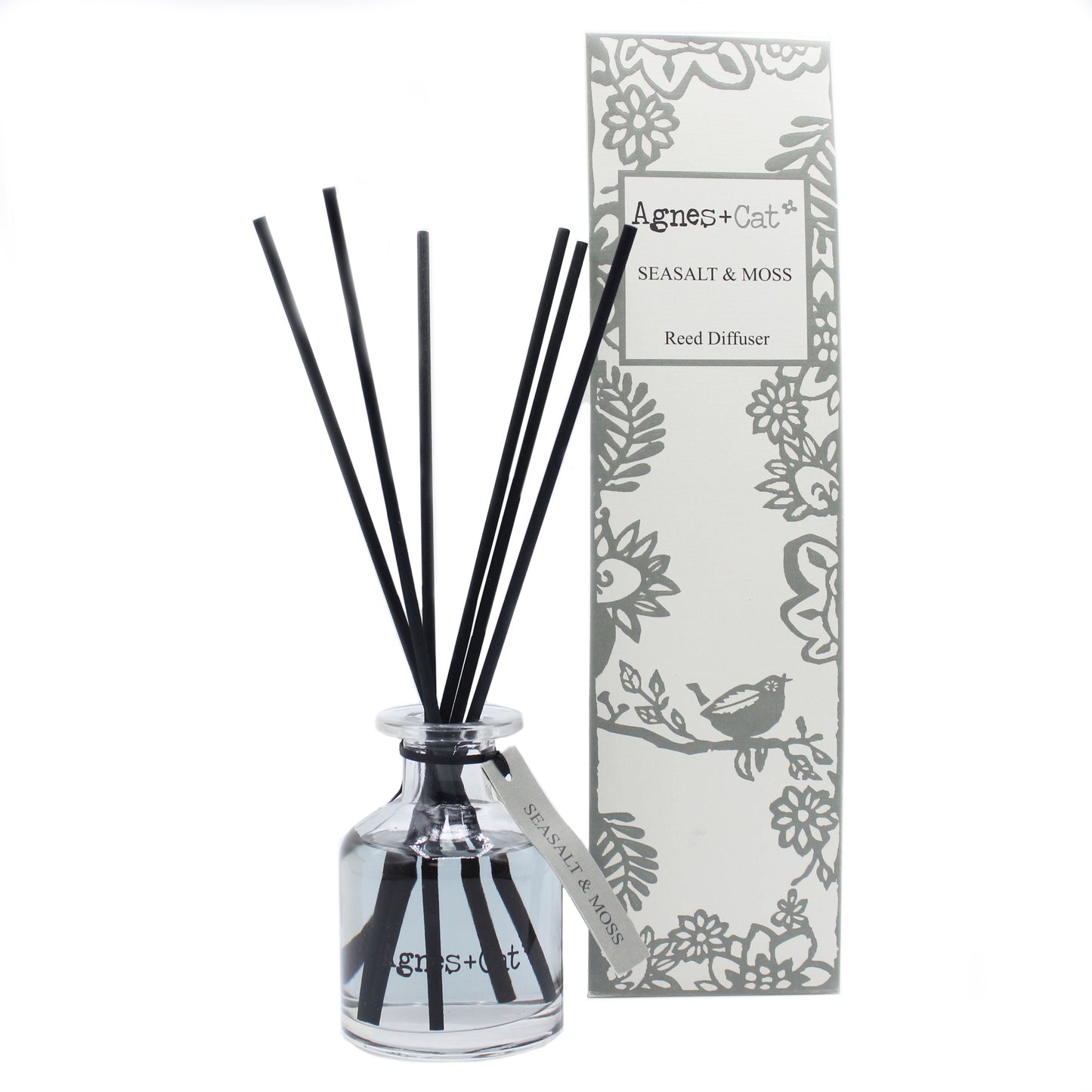 140ml Reed Diffuser - Sea Salt and Moss - Luna Panther