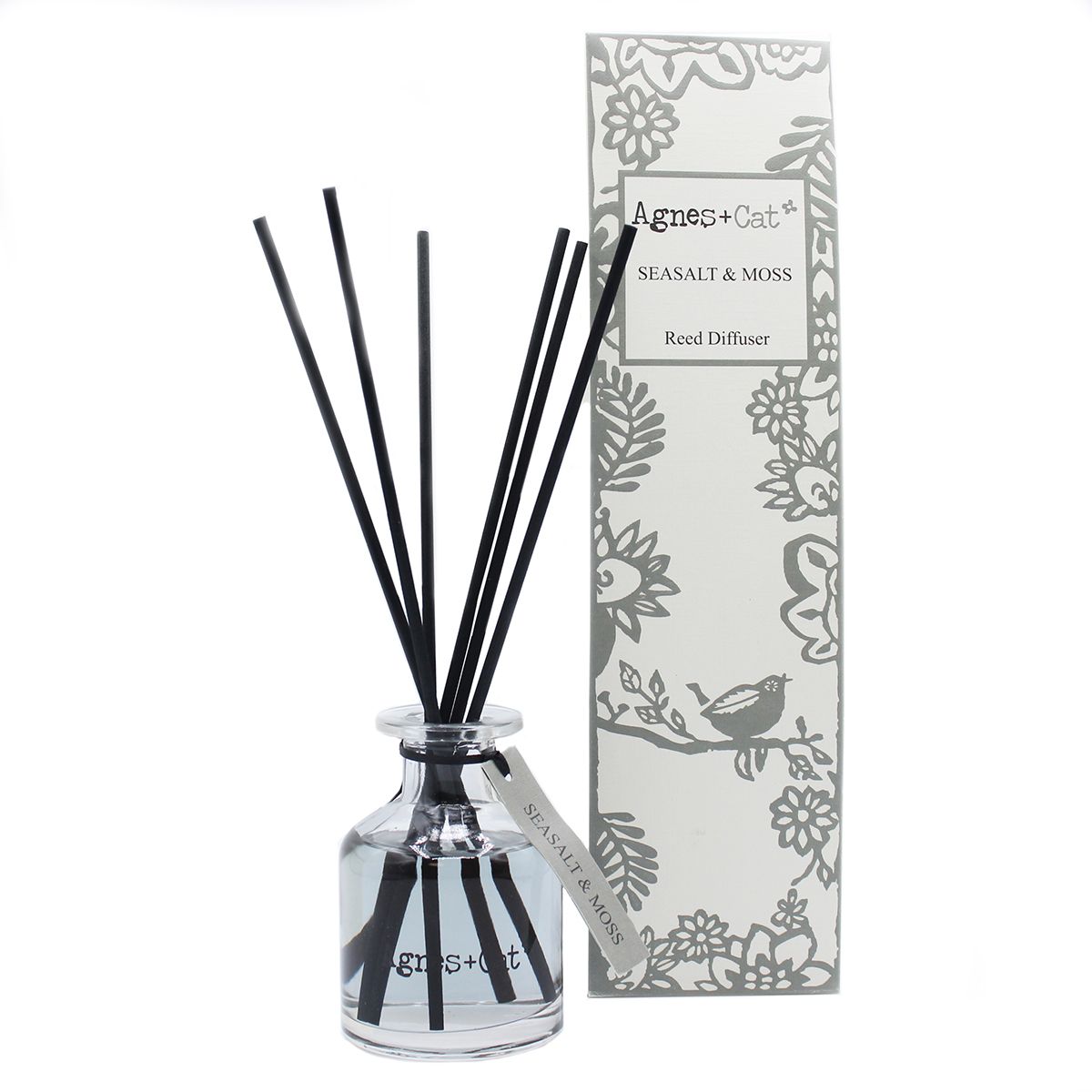 140ml Reed Diffuser - Sea Salt and Moss - Luna Panther
