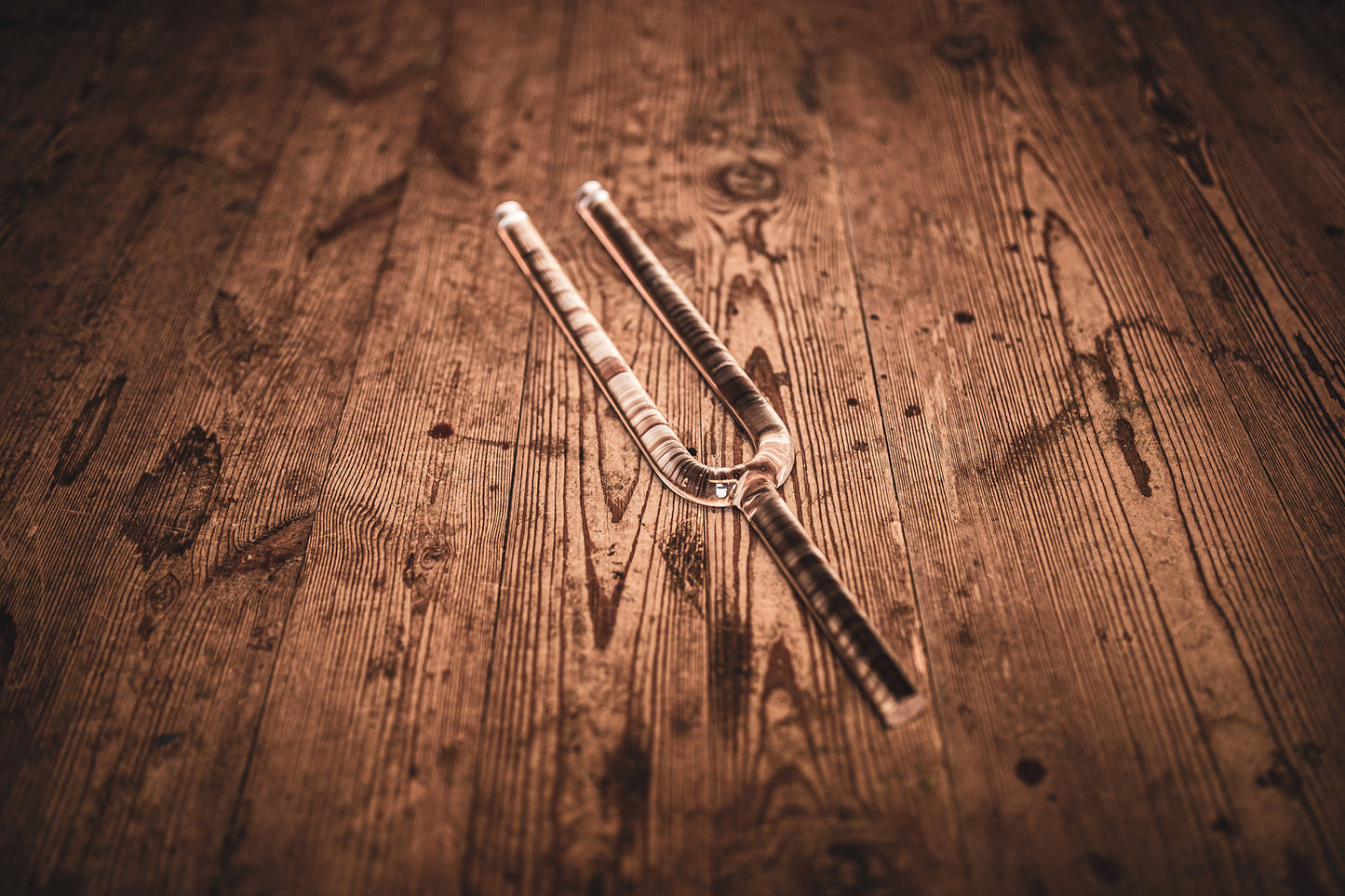 MEINL Sonic Energy Crystal Tuning Fork - F3/174.61 Hz detail view 4 at Luna Panther