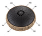 MEINL Sonic Energy Medium Octave Steel Tongue Drum 10" - B Minor/8 Notes/432 Hz - Black detail view 11 at Luna Panther