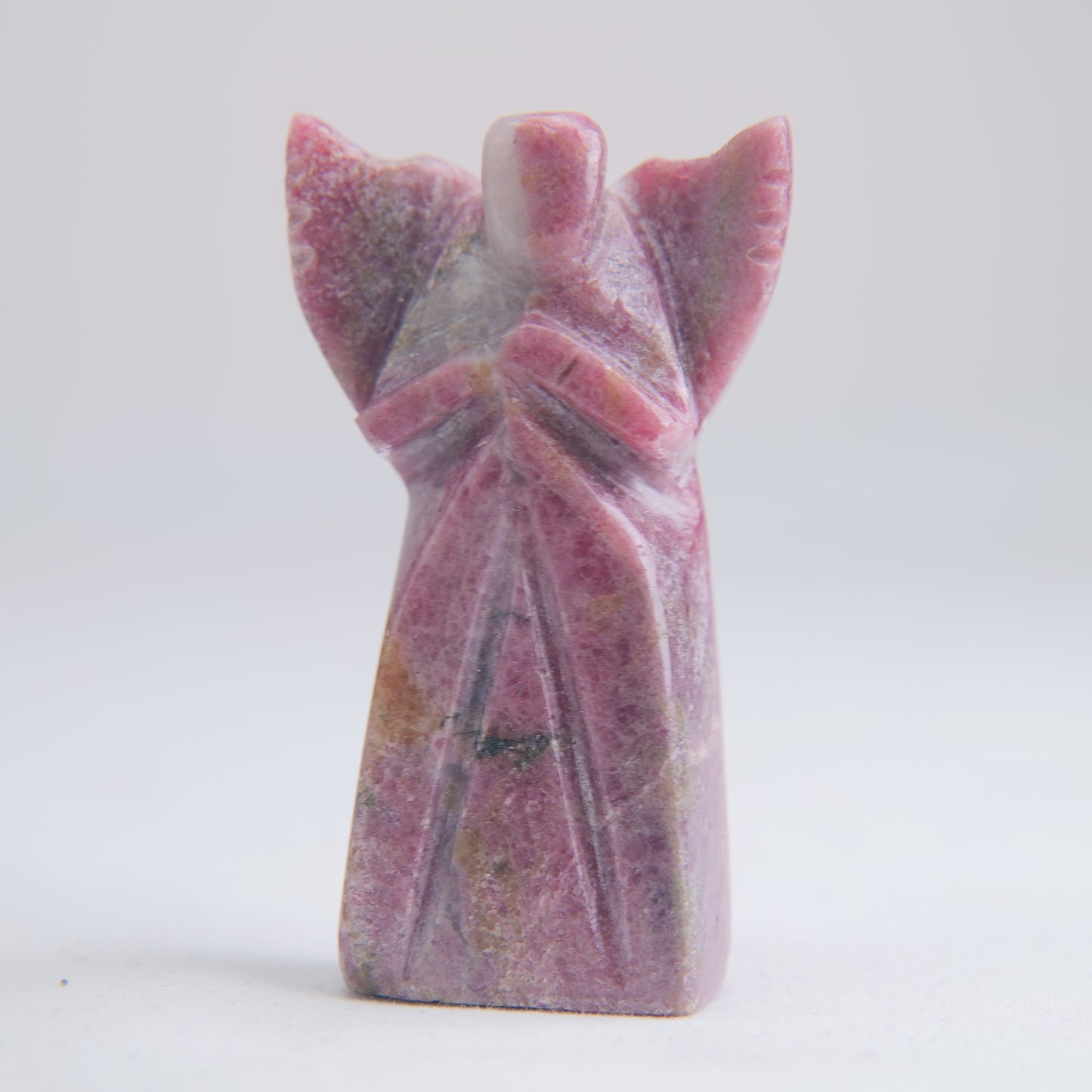 Rhodonite Crystal Angel 80g front