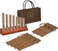 MEINL Sonic Energy 7-piece Wah-Wah Tube Chakra Set, 432 Hz, Champagne gold detail view 7 at Luna Panther