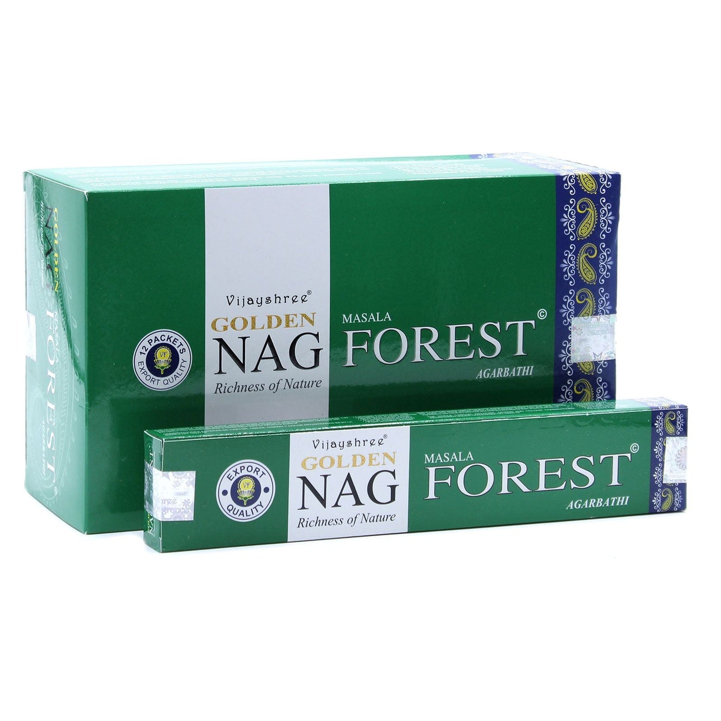 Polished 15g Golden Nag - Forest Incense featuring natural patterning and unique variations - Luna Panther