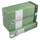 Polished 15G Golden Nag White Sage Incense featuring natural patterning and unique variations - Luna Panther