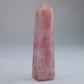 Rose Quartz Tower 87g side