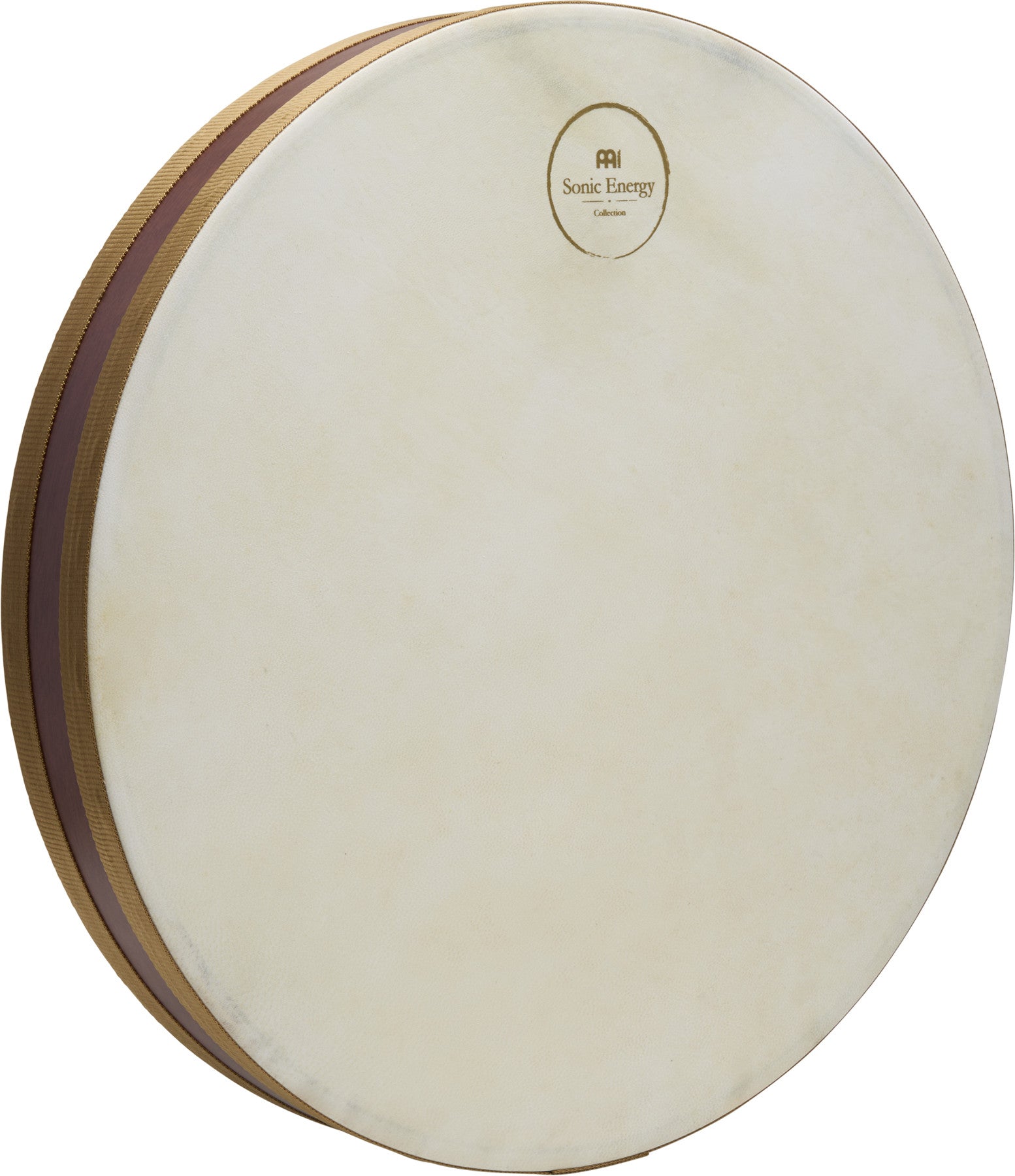 MEINL Sonic Energy 18" Flower of Life Wave Drum, goat heads detail view 7 at Luna Panther