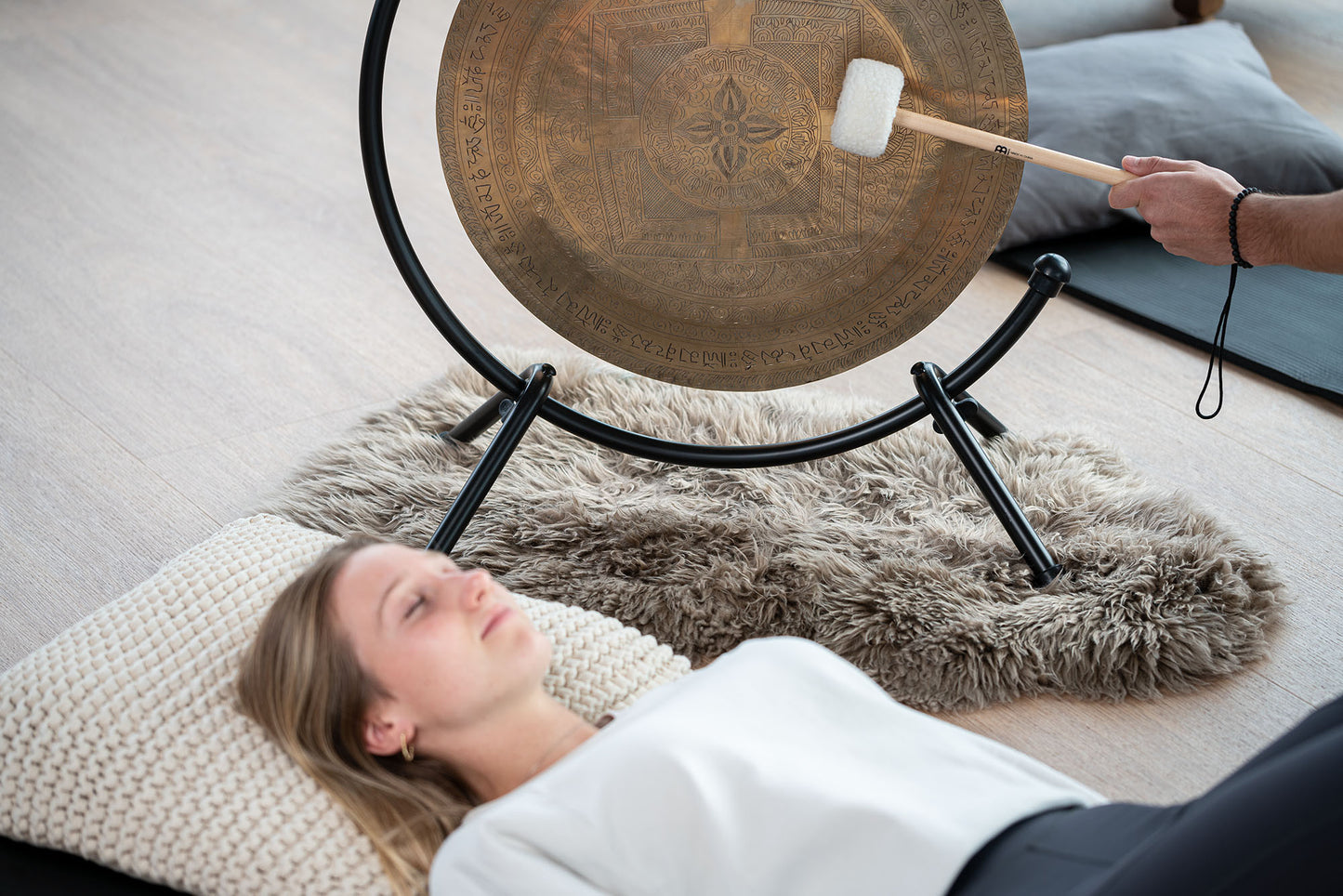 MEINL Sonic Energy Gong & Singing Bowl Mallet - Medium detail view 2 at Luna Panther