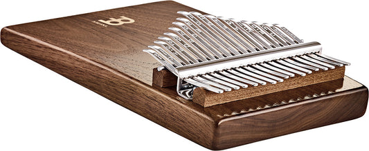 Meinl Sonic Energy Solid Kalimba - 17 notes, black walnut detail view 2 at Luna Panther alternate view