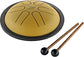 MEINL Sonic Energy Mini Steel Tongue Drum 6" - B Major/6 Notes/440 Hz - Gold at Luna Panther