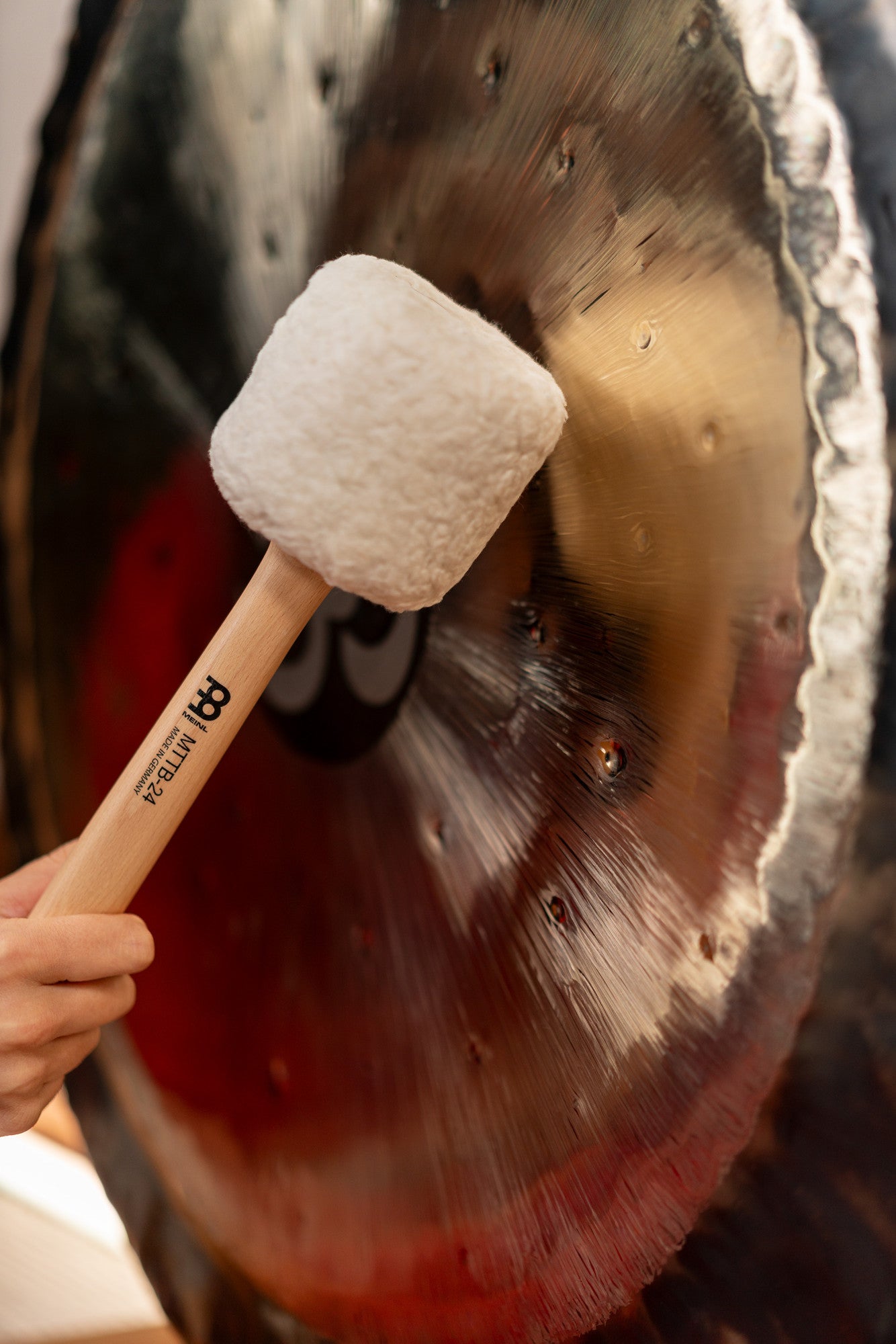 MEINL Sonic Energy Tam Tam Beater - +/- 250g (8.8oz) for 24" / 61 cm Tam Tam detail view 3 at Luna Panther