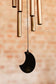 MEINL Sonic Energy Moon Meditation Chime 32"/80 cm - 432 Hz - Round Arch/Bronze detail view 5 at Luna Panther