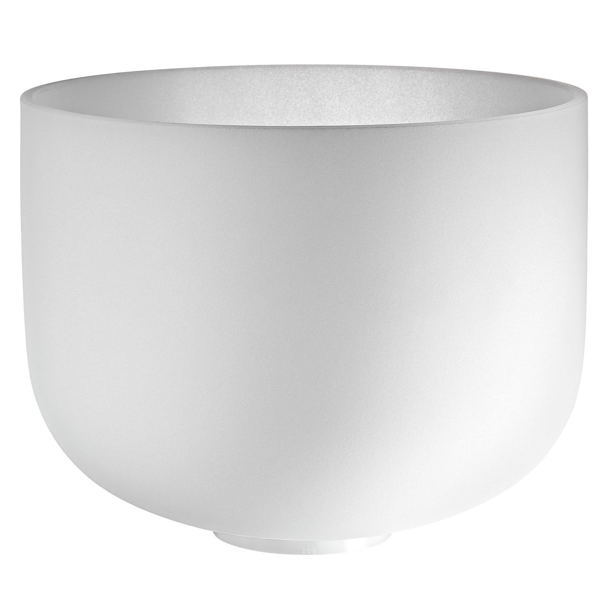 MEINL Sonic Energy White-Frosted Crystal Singing Bowl 12" - C4/Root Chakra/440 Hz at Luna Panther