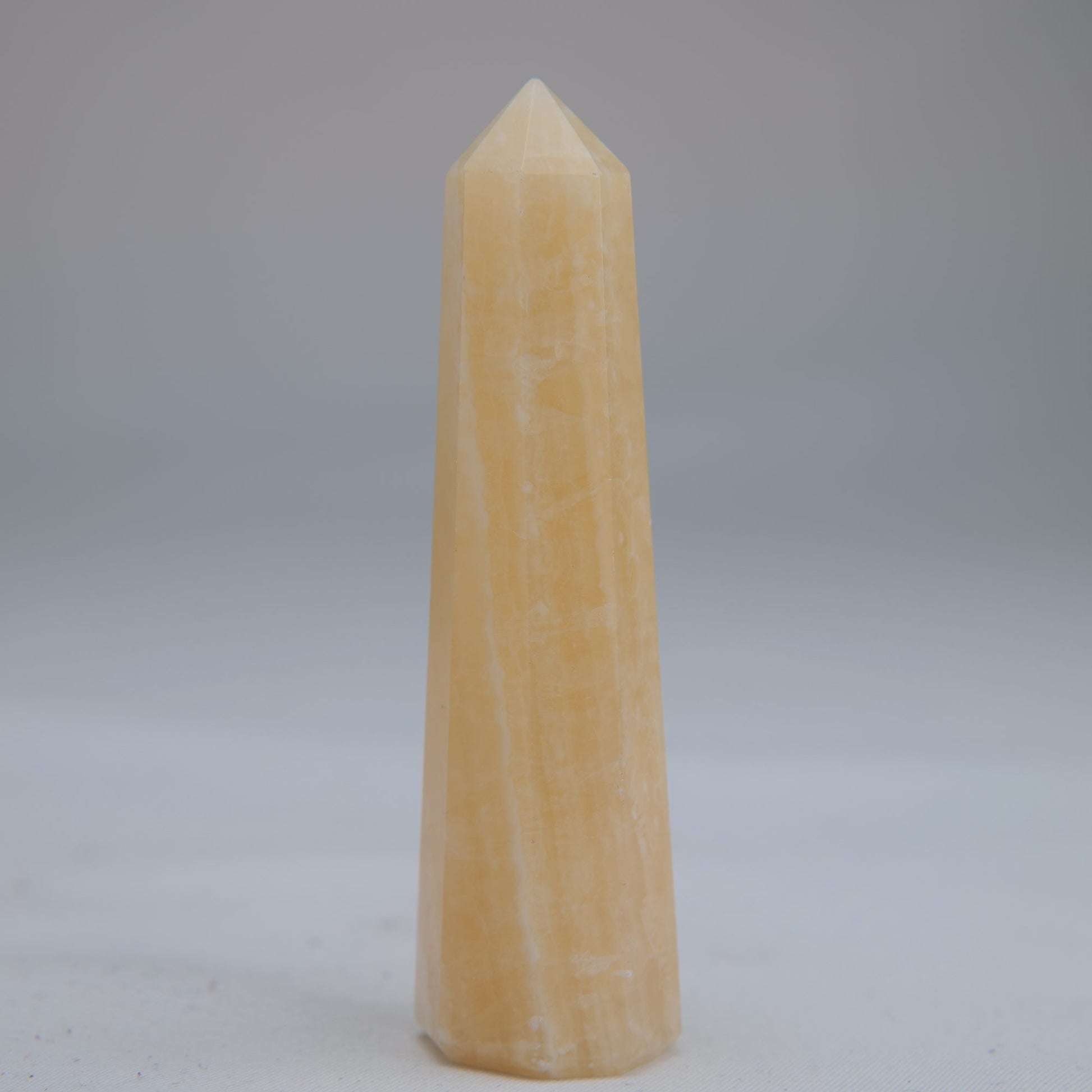 Yelow Banded Calcite Point 44g additional-2