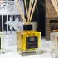 200ml Geranium & Rose Essential Oil Reed Diffuser - Luna Panther