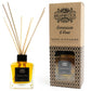 200ml Geranium & Rose Essential Oil Reed Diffuser - Luna Panther