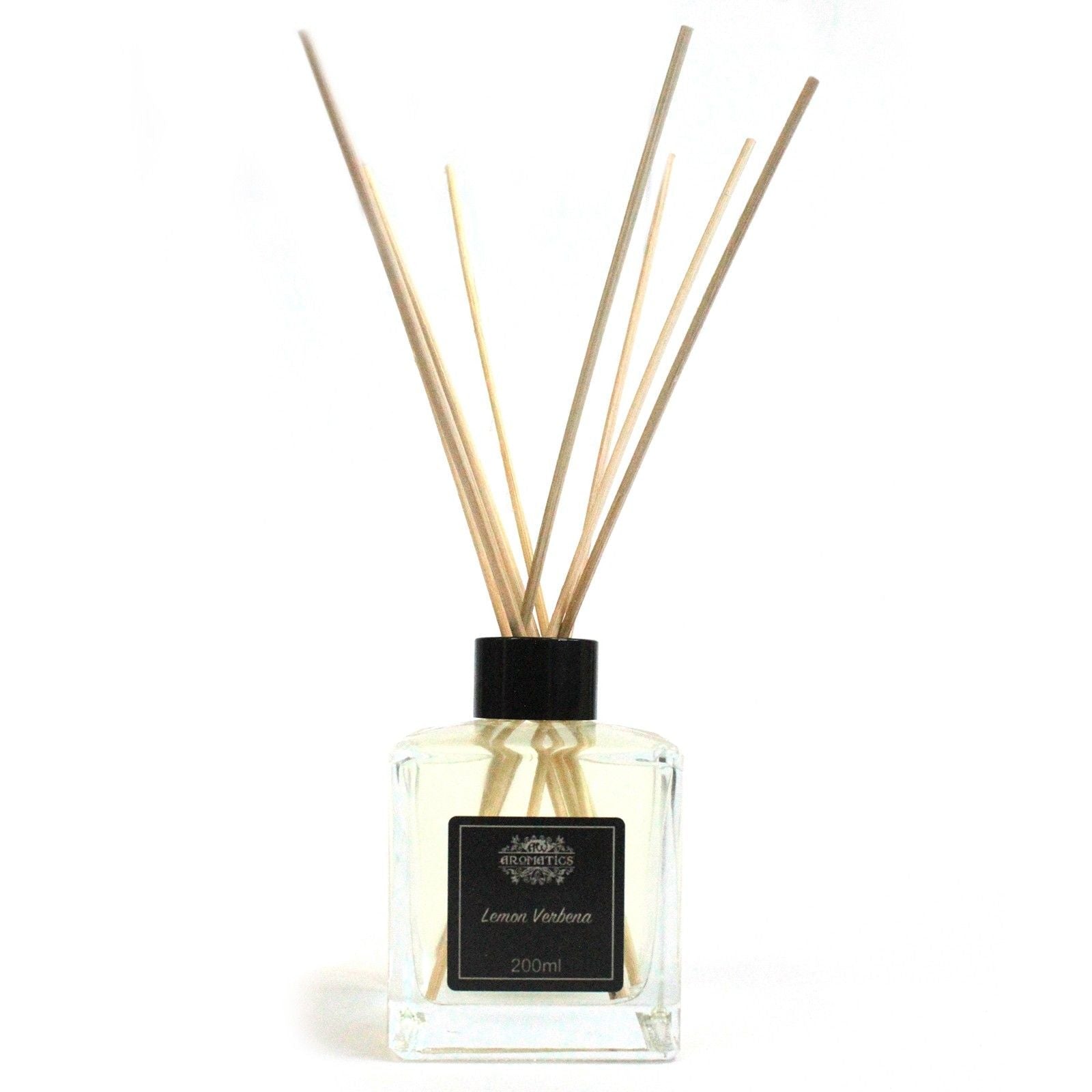 200ml Lemon Verbena Essential Oil Reed Diffuser - Luna Panther